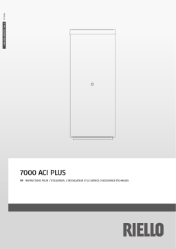 Riello 7000 ACI 500 PLUS Manuel utilisateur