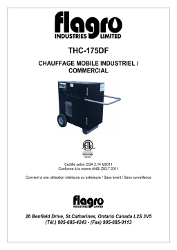 Flagro THC-175DF Manuel du propriétaire