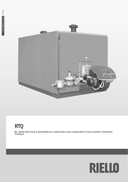 Riello RTQ 203 2S Manuel utilisateur