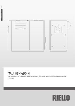 Riello TAU 115 N PREMIX Manuel utilisateur