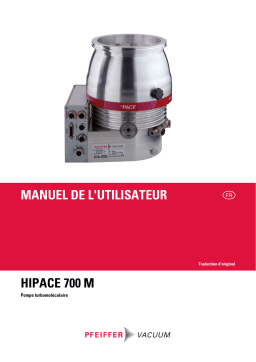 Pfeiffer HiPace 700 M Mode d'emploi