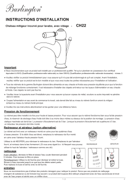 Burlington CH22 Mode d'emploi