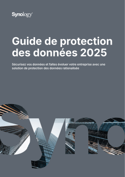 Synology Data Protection Mode d'emploi
