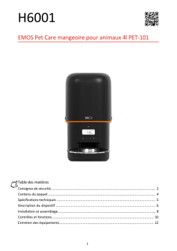 Emos : H6001 Mode d'emploi