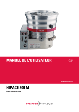 Pfeiffer HiPace 800 M Mode d'emploi