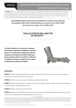 Dorman 926-876 Mode d'emploi