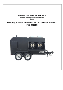 Flagro FVO-1100TR Manuel du propriétaire