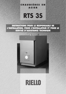 Riello RTS 349 3S Manuel utilisateur