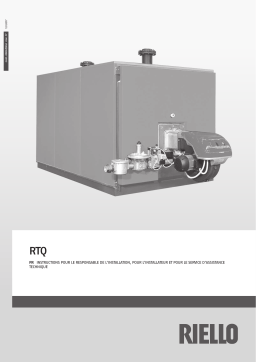 Riello RTQ 82 2S Manuel utilisateur