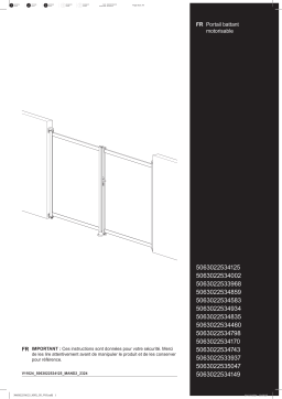 Klikstrom Neva 1/4 persienne Manuel utilisateur