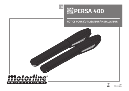 Motorline PERSA Manuel du propriétaire