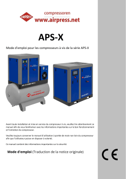 Airpress 369007 Manuel du propriétaire