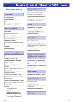 Casio EQB-2000DC Manuel utilisateur