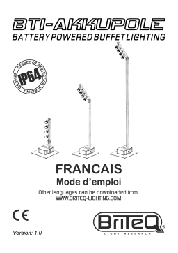 Briteq BTI-AKKUPOLE WHITE Manuel du propriétaire