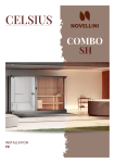 Novellini 60887IST INSTALLAZIONE COMBO S Mode d'emploi