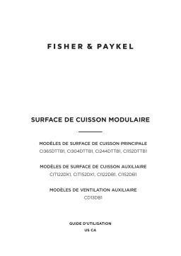 Fisher and Paykel CI152DB1 Mode d'emploi