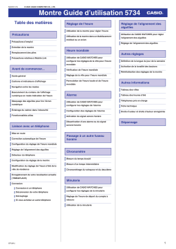 Casio ECB-S10D Manuel utilisateur