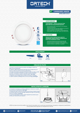 Ortech DISC4DR-5CCT Manuel utilisateur
