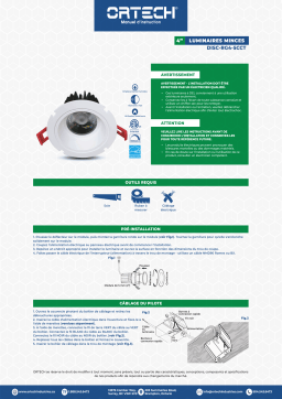 Ortech DISC-RG4-5CCT Manuel utilisateur
