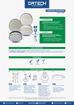 Ortech FM2-5-WET Manuel utilisateur