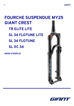 Giant MY25 CREST SL 34 FLOTUNE Manuel du propriétaire