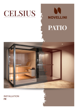 Novellini 60936IST INSTALLAZIONE PATI Mode d'emploi