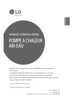 LG ARNH423K2A4 Installation manuel