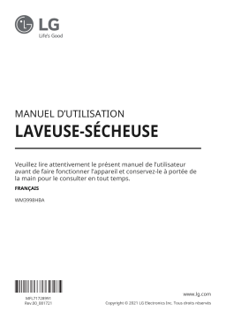 LG WM3998HBA Manuel du propriétaire