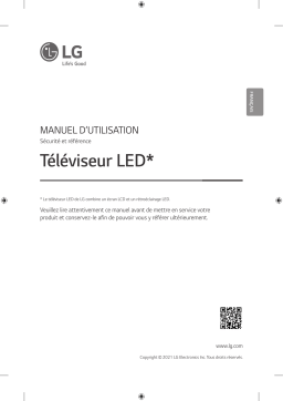 LG 65UP7750PVB Manuel utilisateur