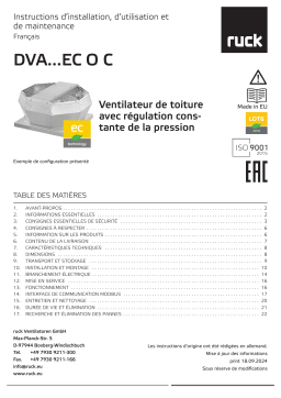 Ruck DVA 400 EC O C 02 Manuel du propriétaire