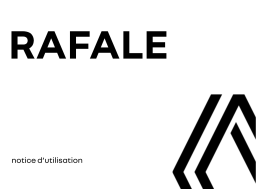Renault Rafale Manuel utilisateur