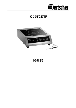 Bartscher 105859 Mode d'emploi