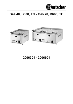 Bartscher 2006601 Mode d'emploi