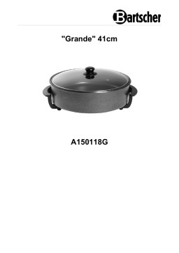 Bartscher A150118G Mode d'emploi