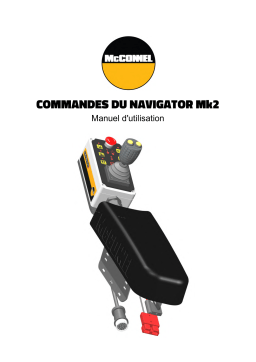McConnel Navigator MK2 Controls Mode d'emploi
