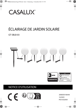 Casa Deco GT-SBLS-03 Manuel utilisateur
