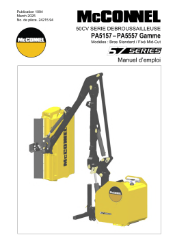 McConnel PA5157-50 / PA5557-50 Series Mode d'emploi