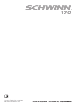 Johnson Health Tech SCH 170 (570Ui) UPRIGHT BIKE Manuel utilisateur