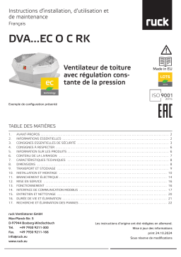 Ruck DVA 560 EC O CRK 01 Manuel du propriétaire
