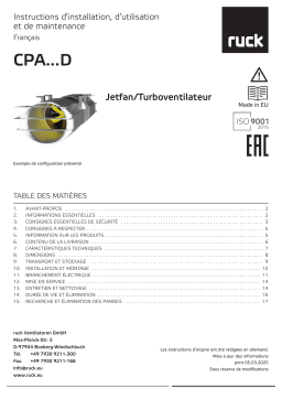 Ruck CPA 315 D42 01 Manuel du propriétaire