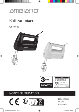 Ambiano GT-MC-10 Manuel utilisateur