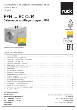 Ruck FFH 125 EC EOJR 01 Manuel du propriétaire