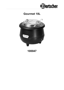 Bartscher 100047 Mode d'emploi
