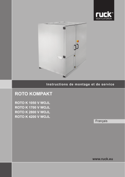 Ruck ROTO K 1050 V WOJL Manuel du propriétaire
