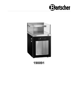 Bartscher 190091 Mode d'emploi