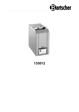 Bartscher 135012 Mode d'emploi