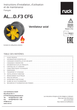 Ruck AL 500 D2 F3 01 CFG Manuel du propri&eacute;taire