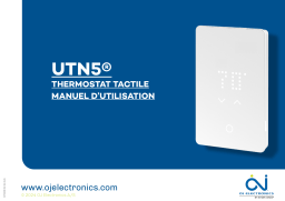 WarmlyYours nTrust 2.0 UTN5 Touch Nonprogrammable Thermostat Mode d'emploi