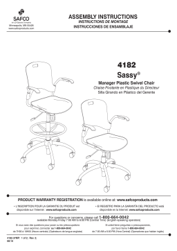 LDI Spaces SAFCO SAF-4182XX Manuel utilisateur
