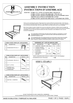 Homelegance 1572W-3 Manuel utilisateur